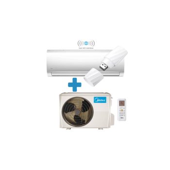   Midea Blanc MA-12N8D0-SP oldalfali Inverteres split klíma szett wifi 3,5KW R32