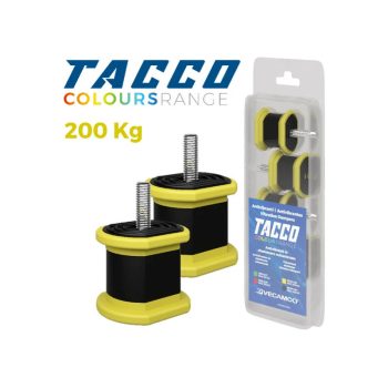   Vecamco TACCO sárga rezgéscsillapító – 200 kg-ig (4db/cs)
