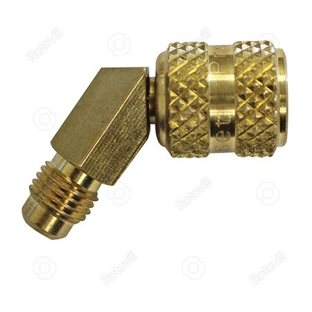 CSATLAKOZÓ ADAPTER MASTERCOOL R410A/R32 1/4" SAE x 5/16" SAE (1/2" – 20 UNF)