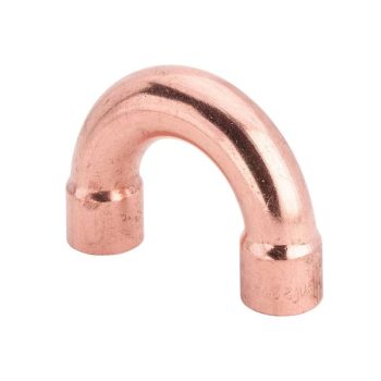 Réz visszafordító ív 18mm 180° BB